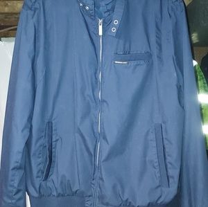 Classic Members Only Racer XXL Navy Blue Jacket